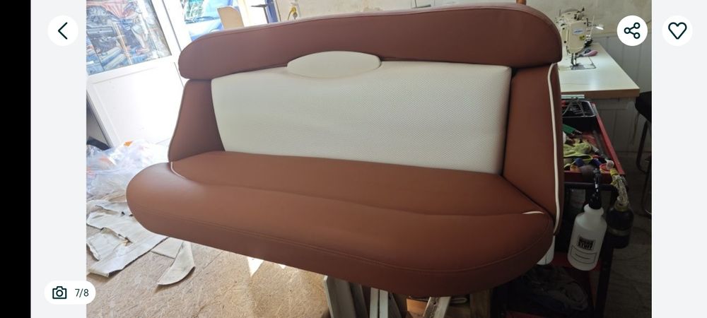 Tapicerki Wymiana poszycia kanapy do łodzi