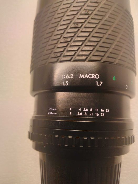 Objetiva Sigma 70-210 para rosca de 52mm