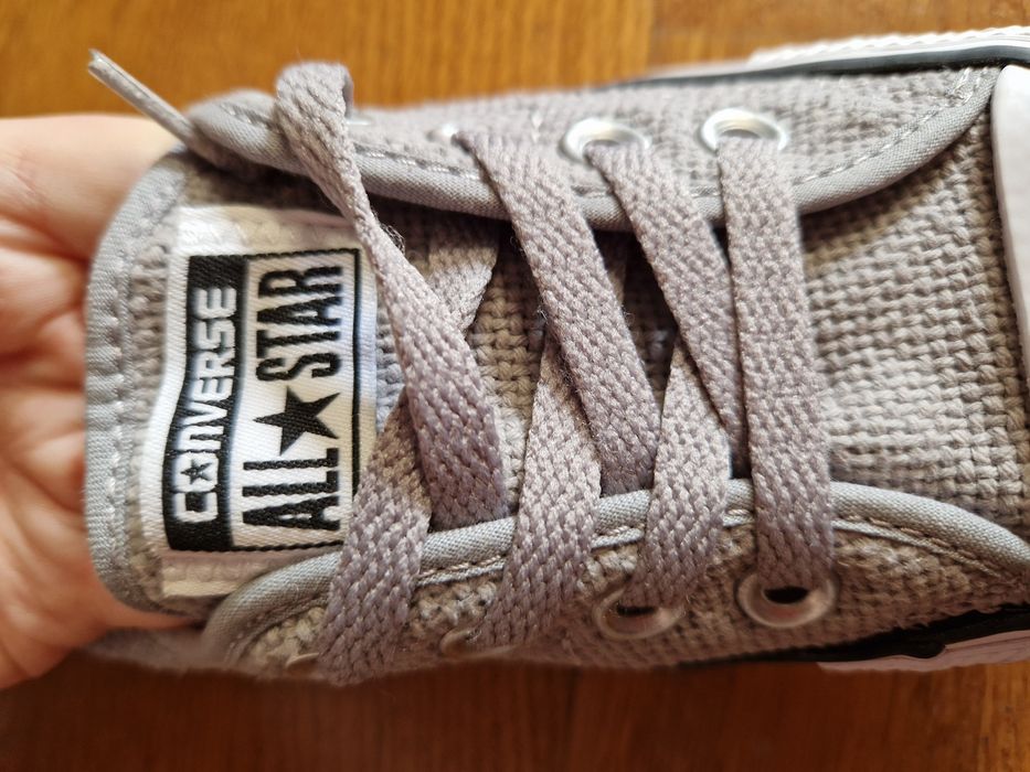 Converse szare 36 all star