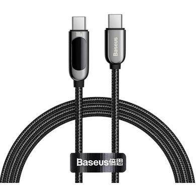 Кабель Baseus USB-C to USB-C Display Fast Charging 100W 1 м Black