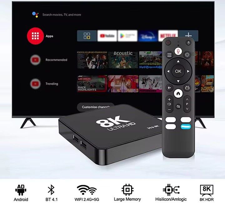 TV Google Android Smart 8 ram128gB