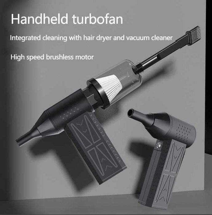 Мини турбовентилятор 5000мАч,Портативный турбофен