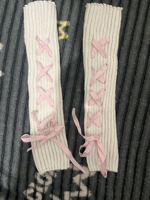 Милые Розовые гетры