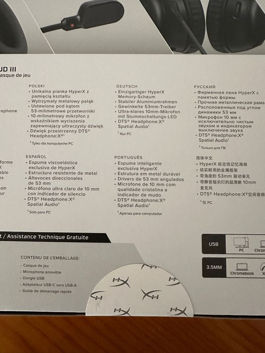 Headset HyperX Cloud III