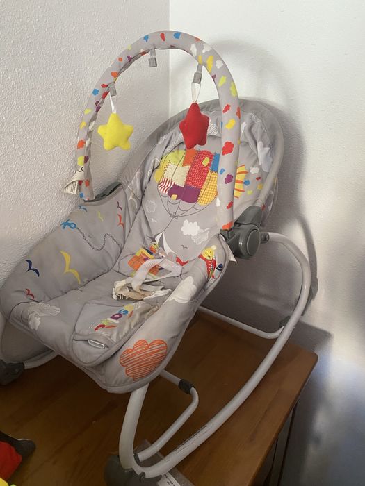 Pack parque de bebe + cadeira baloico