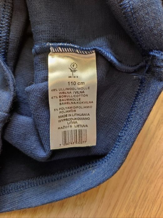 Bluzka z długim rękawem merino 110