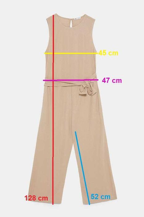 Jumpsuit macacão Zara tamanho M - usado uma vez