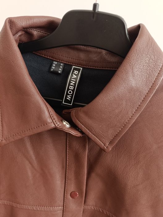 Koszula damska ze sztucznej skóry XL