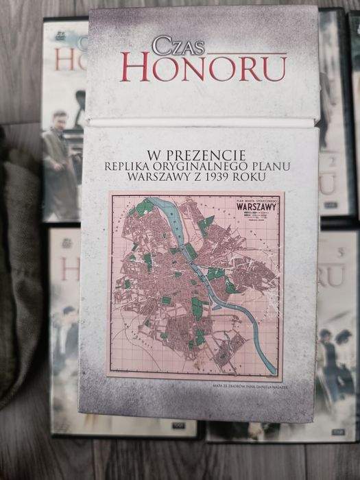 Czas honoru dvd 3 sezony plus torba
