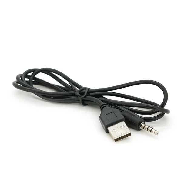 Кабель-переходник USB папа- 3,5 mm jack 1метр