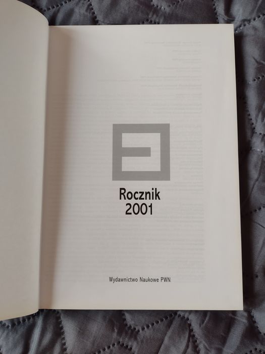 Encyklopedia - Rocznik 2001