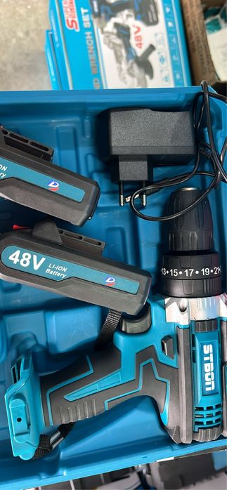 Maquina berbequim parafusadora com martelo bateria