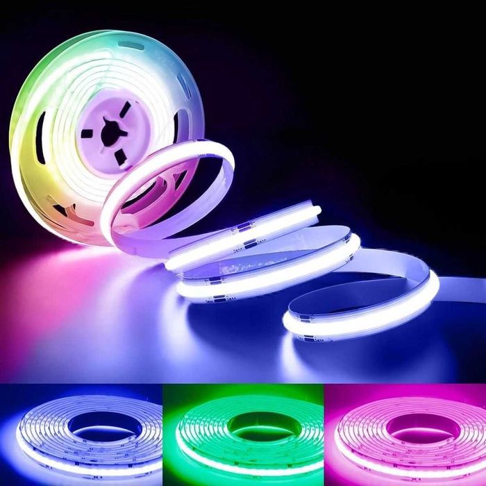 Світлодіодна LED стрічка COB суцільного світіння