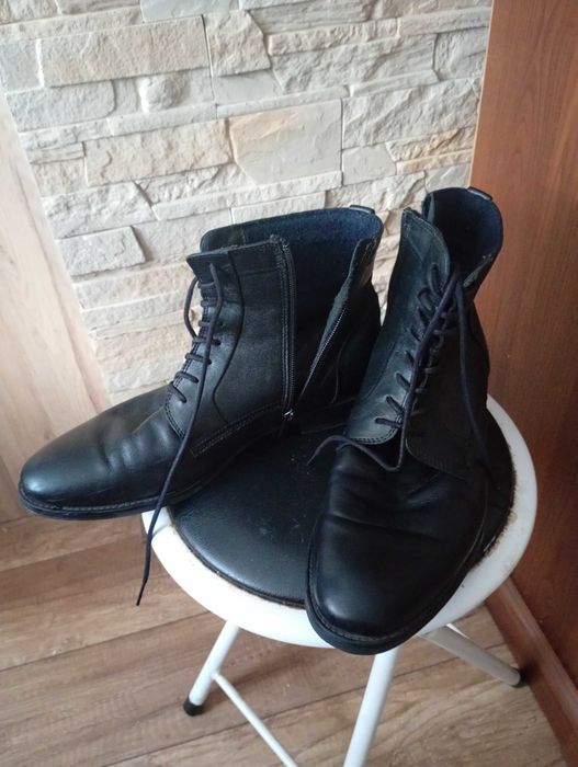 Buty czarne Wojas