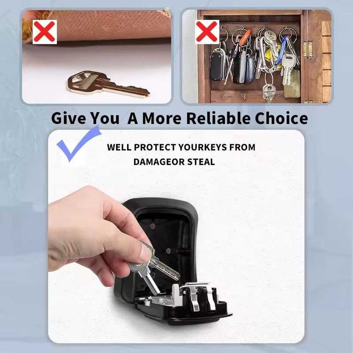 Розумний замок-бокс (сейф) для ключів Tuya TTLock. Для Airbnb/оренди