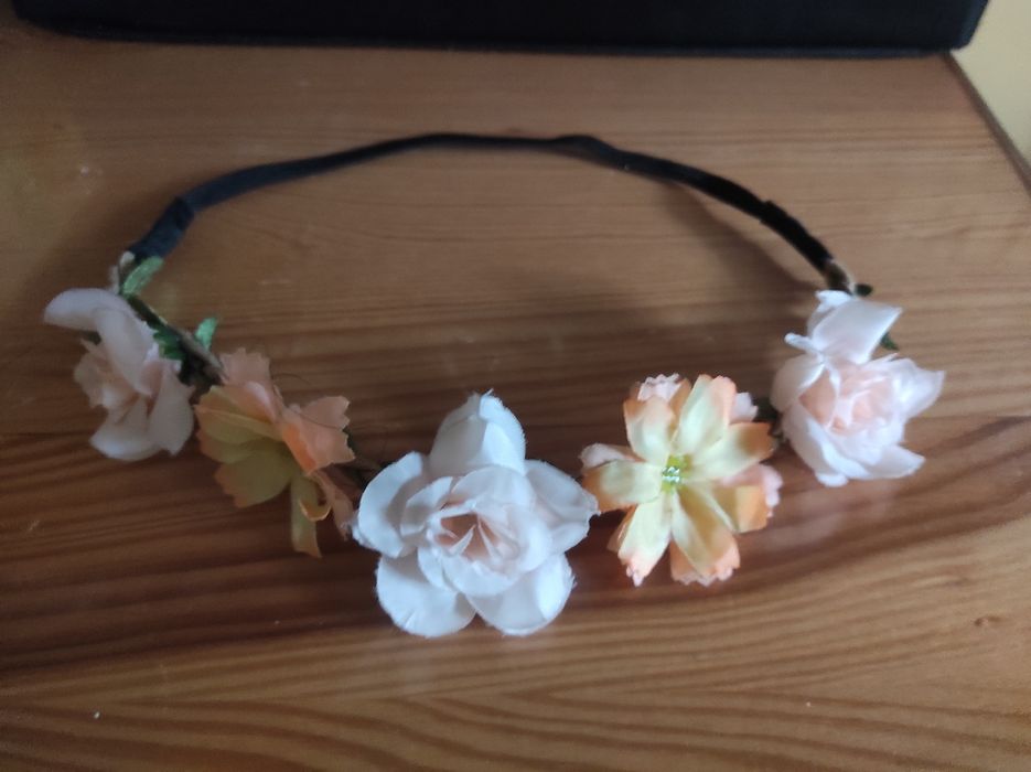 Opaska na wlosy kwiaty
