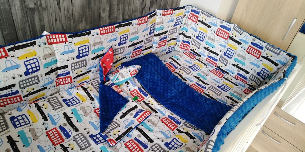 Wyprawka pościel Rożek kocyk minky bawełna