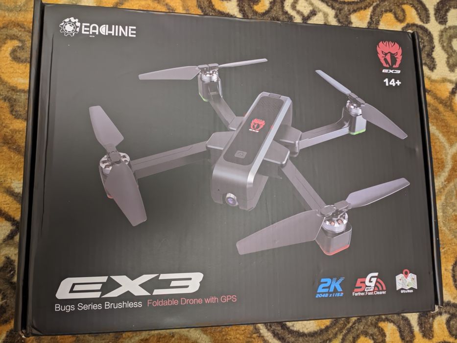 Dron Eachine EX3 jak nowy bez baterii. Klon Bugs B4W. GRATIS. Tanio!