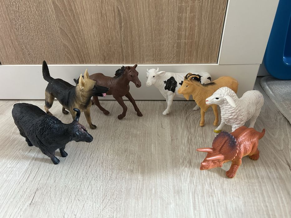 Zabawkowe zwierzatka 7 szt