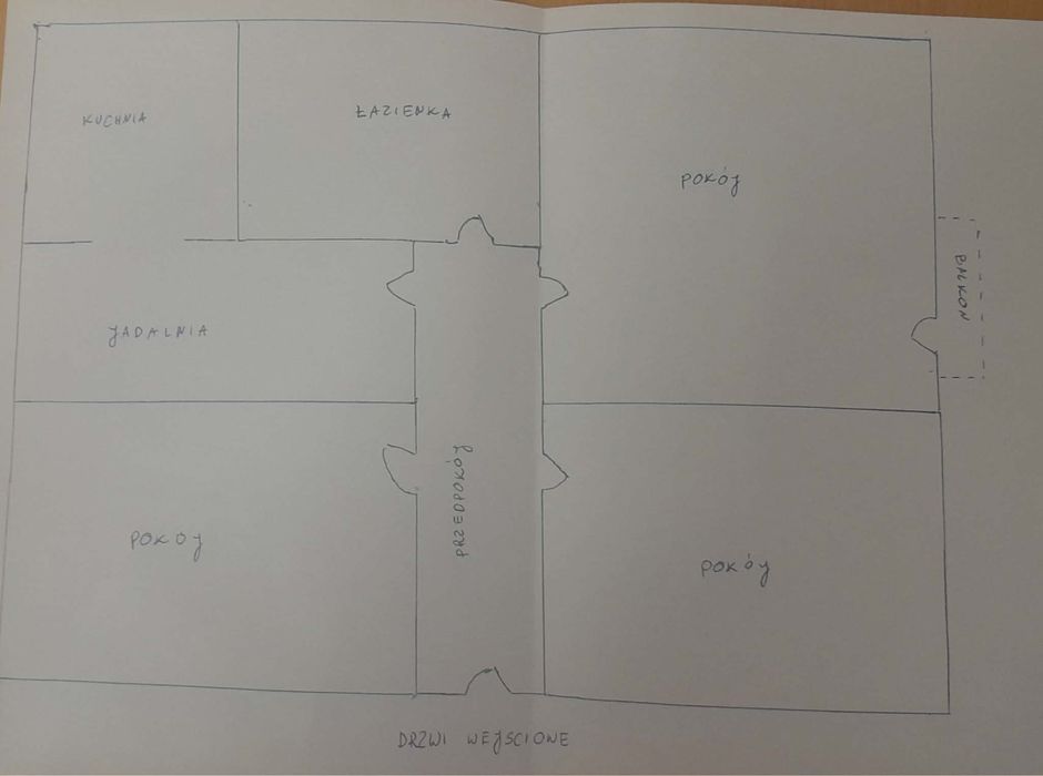 Mieszkanie Kęty duże  przestronne na wynajem 76 m polecam