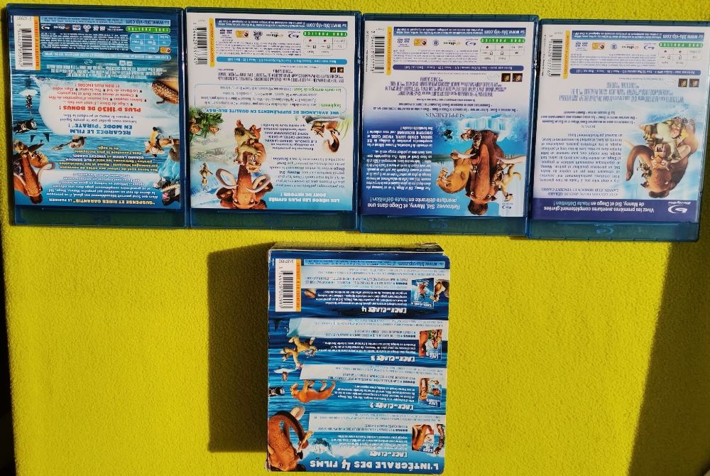 Filmes DVD Conjunto ( 4 ) - A Idade do Gelo