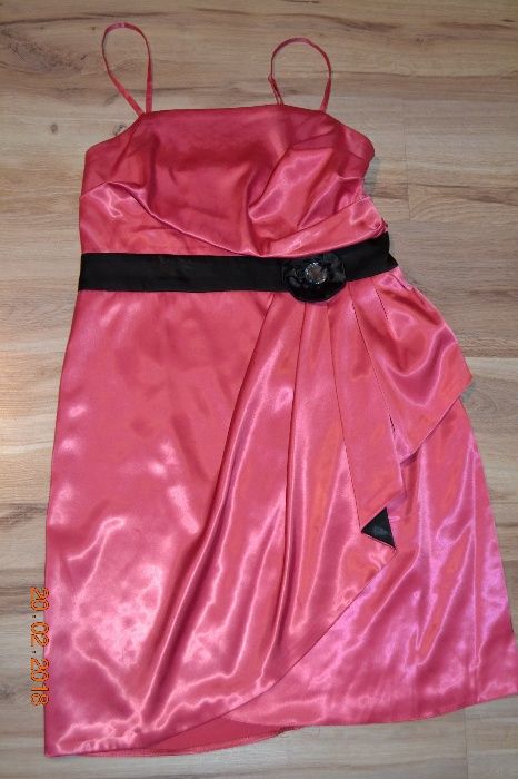 Sukienka lato wesele chrzciny komunia elegancka XL