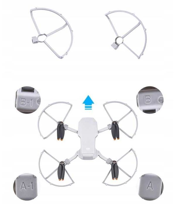 Osłony śmigieł dla  DJI MAVIC MINI 1 / 2 / SE