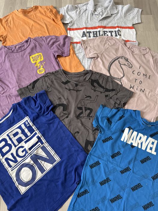 146 zestaw bluzek t-shirt lato Marvel Reserved Primark