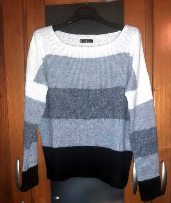 Camisola às riscas