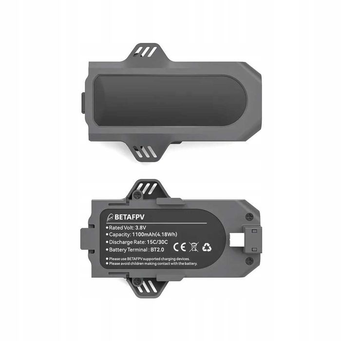 Akumulator BetaFPV BT2.0, 1100mAh 1S, 15C- 2szt