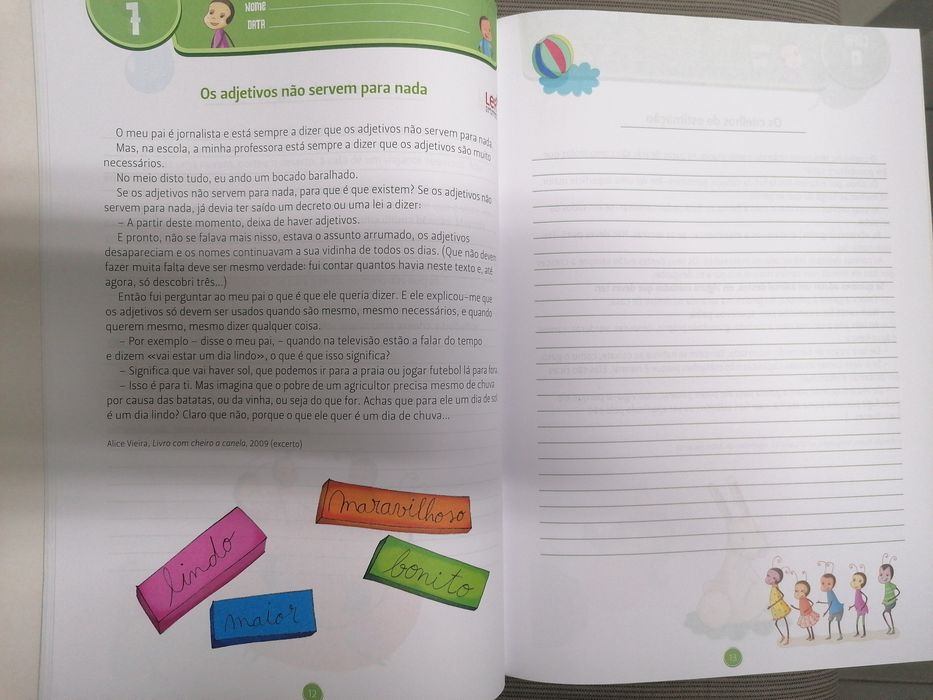 Caderno de cópias