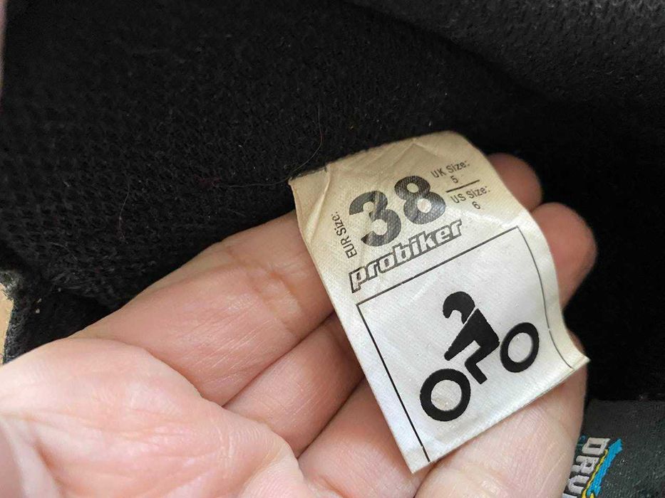 Мото ботінки, мото сапоги probiker 38