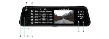 Wideorejestrator PRIDO X6 + Moduł GPS M1