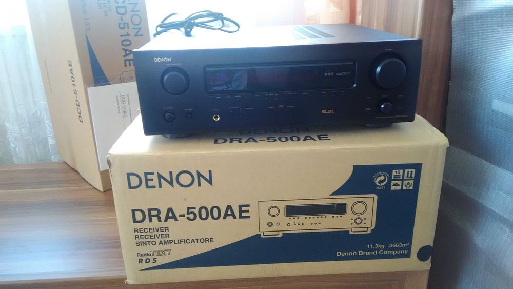 Новий стереоресівер AB класу Denon DRA 500 AE.