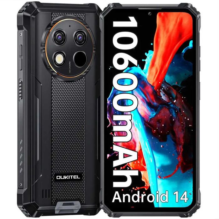 Смартфон Oukitel WP28S Black 4/128Gb 10600mAh Octa Core Global Version