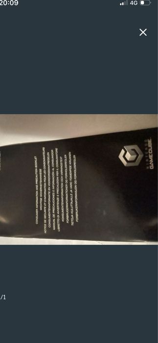 Manual Instrucoes Nintendo Gamecube