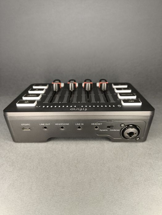 ‼️Fifine SC3 - Мікшер XLR, аудіоінтерфейс для стримів +гарантія 6 міс.