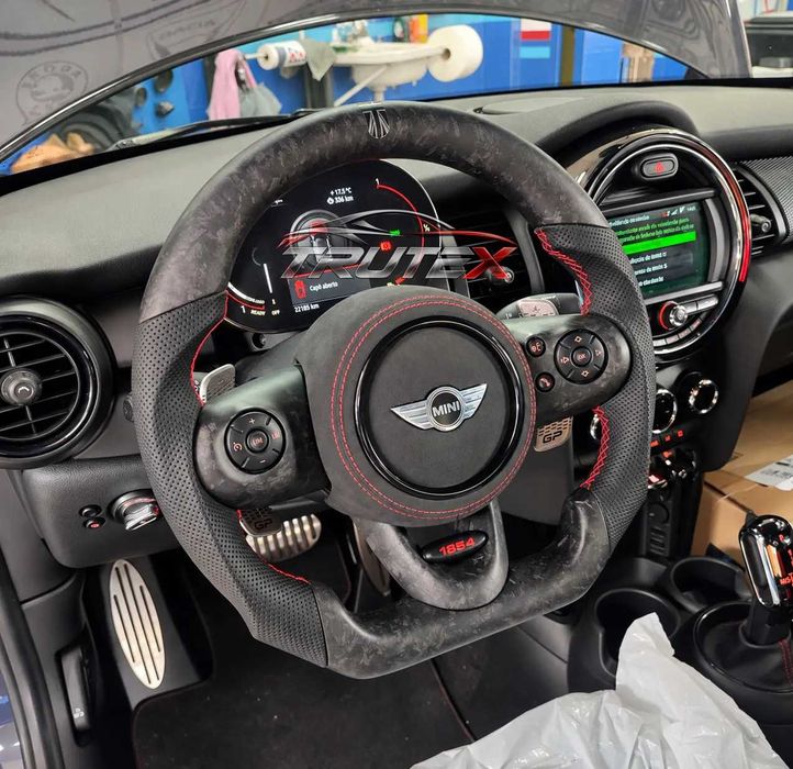 Volantes Personalizados MINI Cooper/S/JCW / GP | Airbag | Carbono, Pele, Alcantara