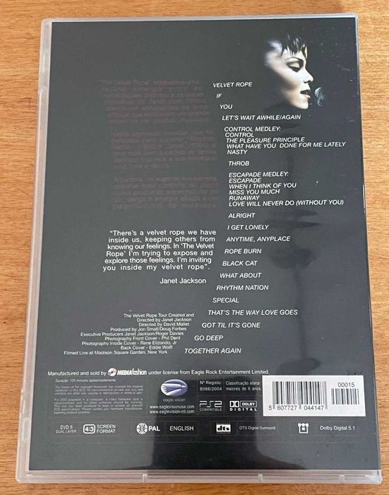Janet Jackson - The Velvet Rope Tour (DVD)