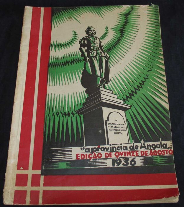 Livro A Província de Angola Edição de Quinze de Agosto 1936