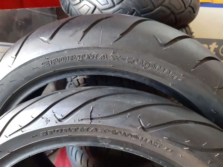 Мото шина 120/70ZR17 +180/55ZR17 Dunlop Sportmax Road Smart з Німеччини