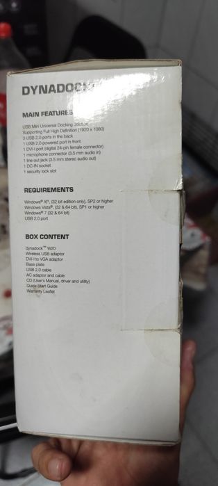 Toshiba Dynadock W20 — NOVO / SELADO EM CAIXA