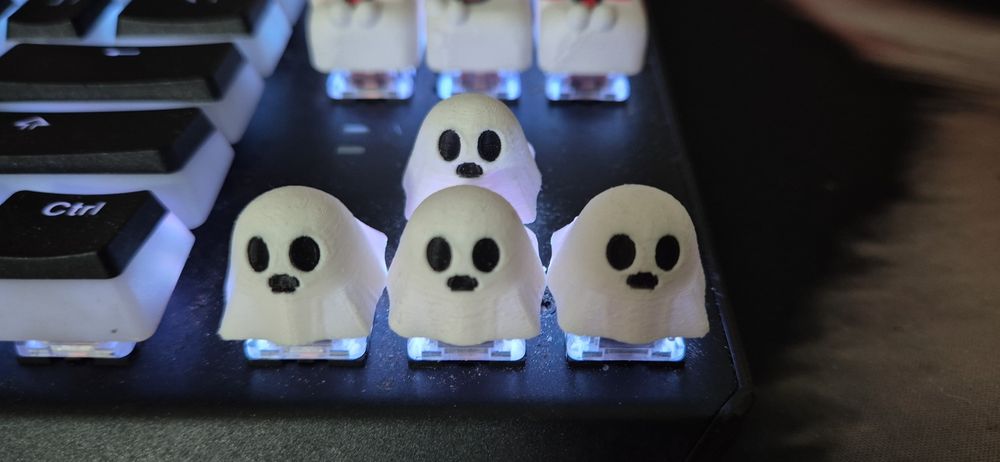 Przycisk do klawiatury duszek keycap guzik key cap duch klawiatura