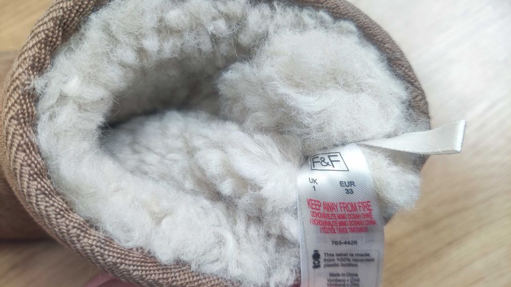 Buty EMU Rozmiar 33 Stan BDB Botki Kozaki Ciepłe Lekkie