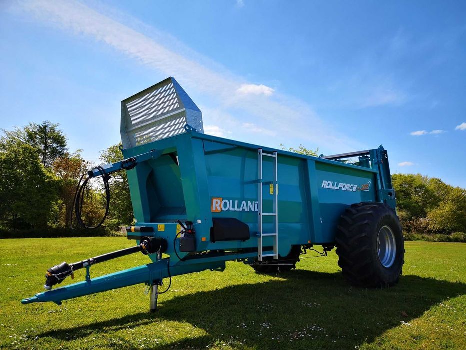 Rozrzutnik obornika ROLLAND RF COMPACT 5514 wałki pion 13 ton PROMOCJA