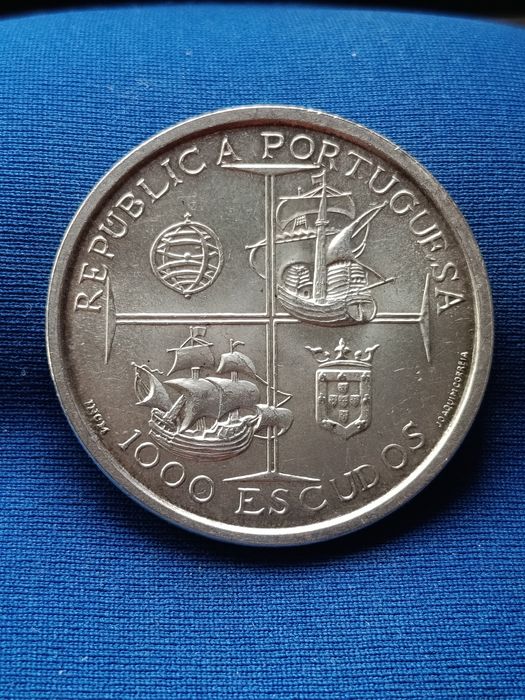 Moedas 1000 escudos Prata Portuguesa