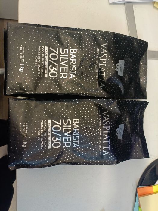 Kawa ziarnista 1 kg Vaspiatta barista Silver Arabica