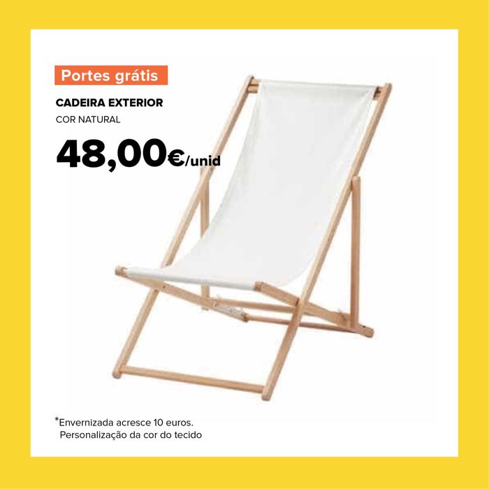 Cadeiras de madeira de exterior