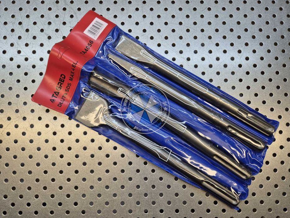 Zest. 4 dłut do betonu SDS-MAX dłuta do betonu SDS-MAX dłuto do betonu