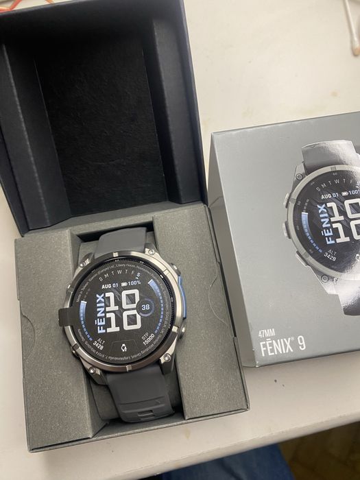 Garmin fenix 9 47mm titanium sapphire